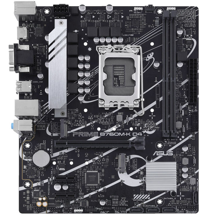 ASUS Prime B760M-K D4, Intel B760 motherboard - Socket 1700, DDR4 image number 1