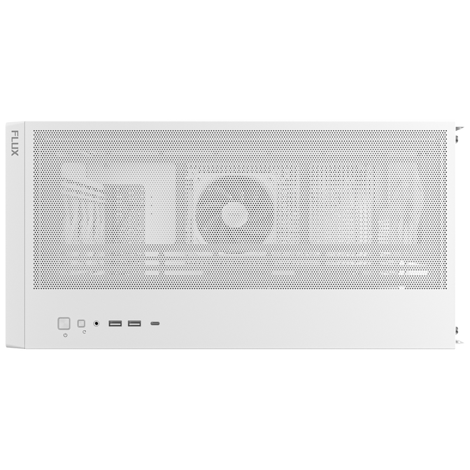 Antec Flux PC Case, Mid Tower, E-ATX, Tempered Glass &ndash; white image number 11