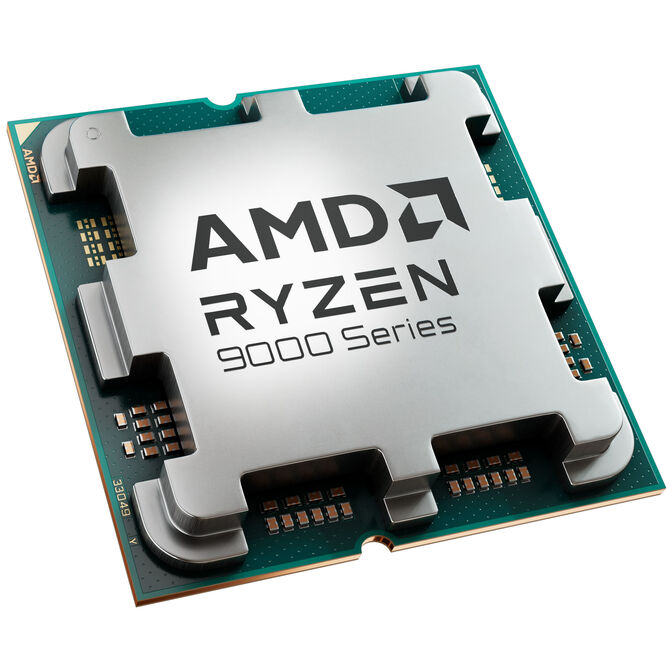 AMD Ryzen 5 9600 CPU, 6 Cores, 5.2 GHz, AM5 (Zen 5) - tray, without cooler image number 0