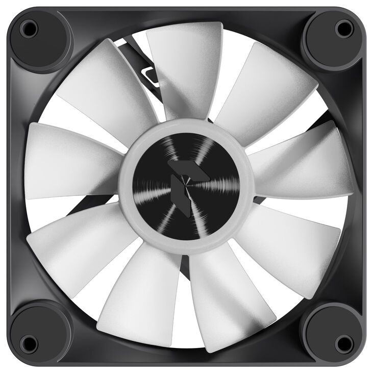 APNX FP1-R PWM fan, Reversed, RGB - black, 120mm image number 3