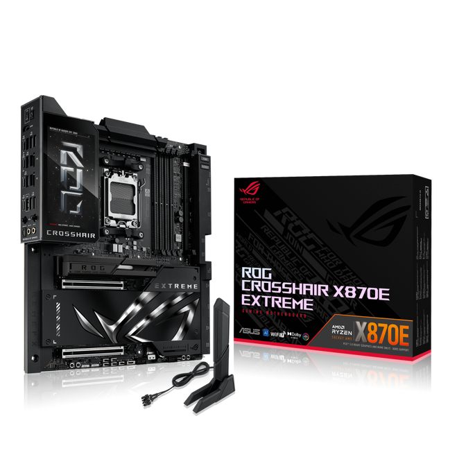 ASUS ROG Crosshair X870E EXTREME Mainboard, Sockel AM5, AMD X870E, E-ATX, DDR5 image number 0