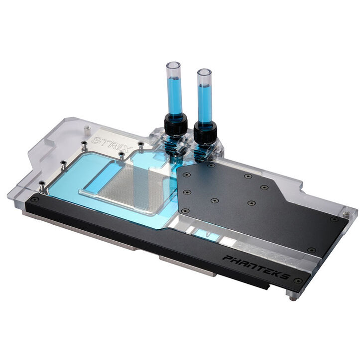 PHANTEKS Glacier G6000 STRIX GPU Water Block, ASUS RX 6800/6900 Strix/TUF, D-RGB - black image number 1