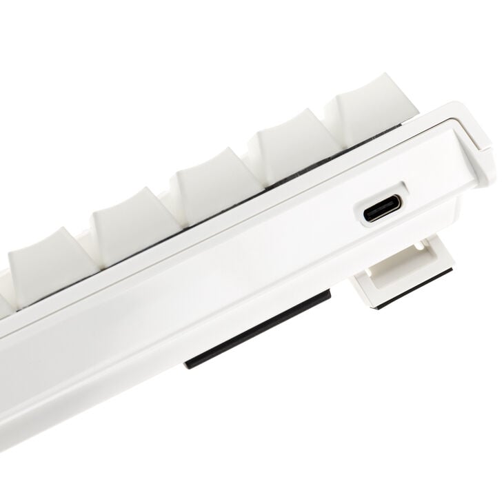 Ducky One 2 Pro Mini White Edition Gaming Tastatur, RGB LED - Cherry Blue (US) image number 6