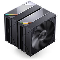 Jonsbo CA90 CPU-K&uuml;hler, Dual-Tower, 1 x 130mm / 1 x 120mm, PWM, ARGB - schwarz