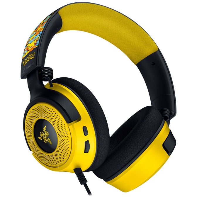 Razer Kraken V4 X Gaming Headset, wired, Chroma RGB - Pok&eacute;mon Kanto Starters Edition image number 1