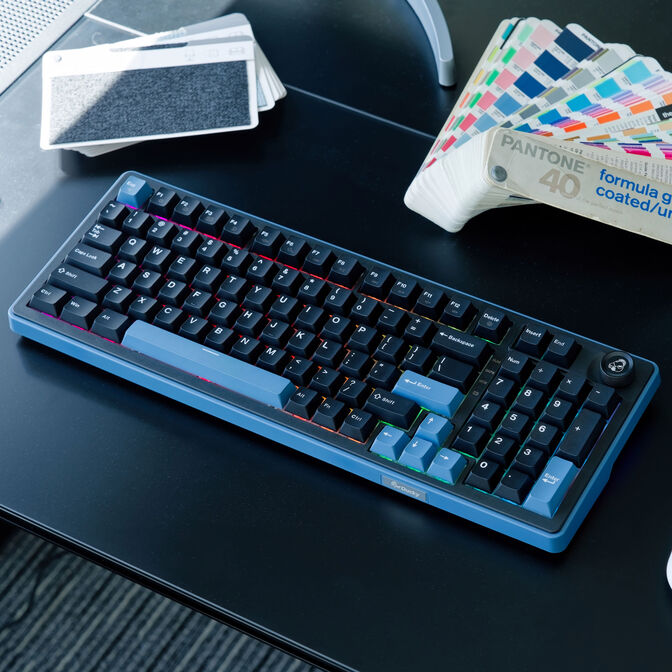 Ducky OK-M 98 Gaming-Tastatur, 98%, Hot-Swap-f&auml;hig, RGB, ISO - KTT Tactile image number 13
