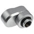 EK Water Blocks EK-Quantum Torque G1/4 Inch Extension Offset MF 14 - Satin Titanium image number null