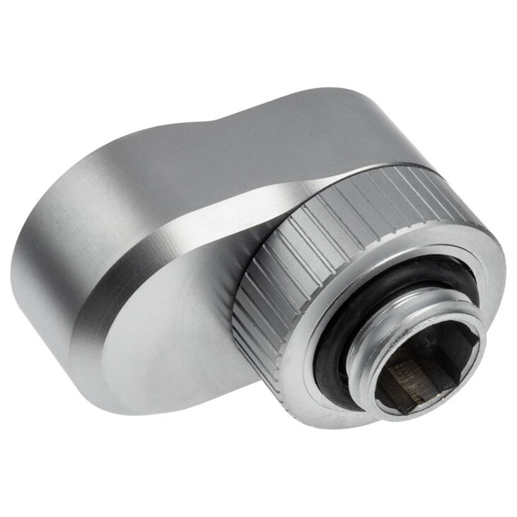 EK Water Blocks EK-Quantum Torque G1/4 Inch Extension Offset MF 14 - Satin Titanium image number 1