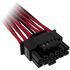 Corsair Premium Sleeved 12+4 Pin PCIe Gen5 12VHPWR 600W - schwarz/red image number null