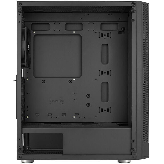 Aerocool Prism Midi-Tower, Tempered Glass - schwarz image number 5