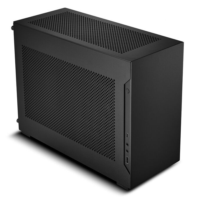 Lian Li DAN Cases A4-H2O X4 Mini-ITX Geh&auml;use, PCIE4.0 Riserkabel - schwarz image number 1