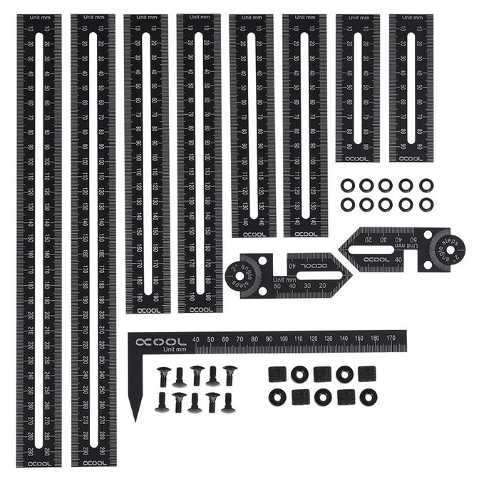 Alphacool Eiskoffer Professional - Bending & Measuring Kit for Hardtubes image number 4