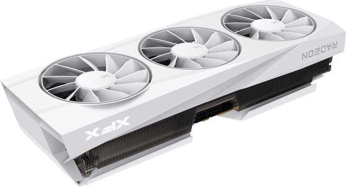 XFX Quicksilver Radeon RX 9070 XT White Gaming Edition Grafikkarte, 16384 MB GDDR6 image number 3