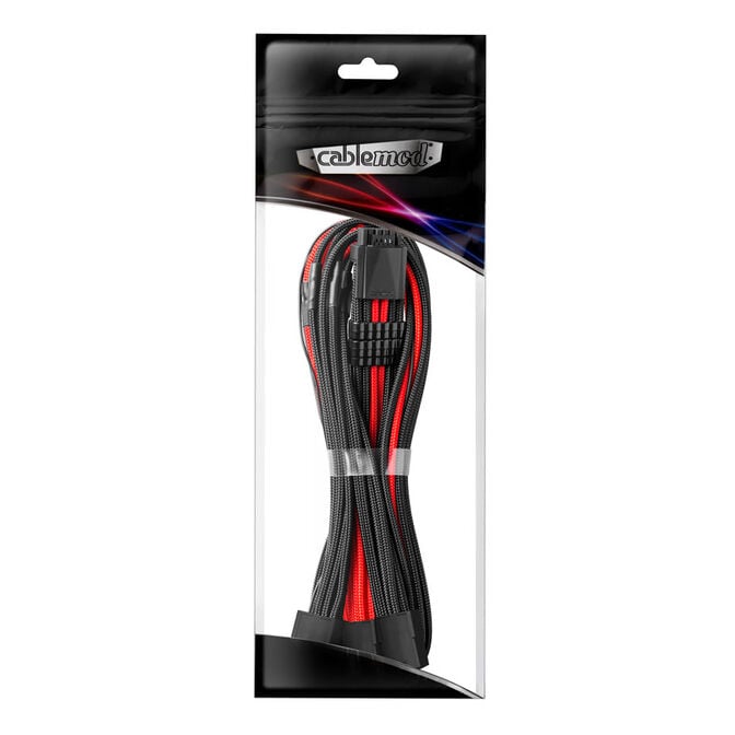 CableMod PRO ModMesh 12VHPWR auf 3x PCI-e Kabel - 45cm, schwarz/rot image number 2