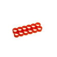 E22 12-Slot Stealth Cable Comb - red image number null