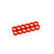 E22 12-Slot Stealth Cable Comb - red