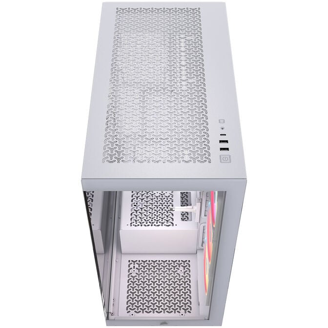 Corsair 3500X LX-R PC-Geh&auml;use, Midi-Tower, E-ATX, RGB, Tempered Glass - wei&szlig; image number 3