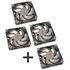PHANTEKS T30 PWM 120mm Fan - black + 3-pack image number null