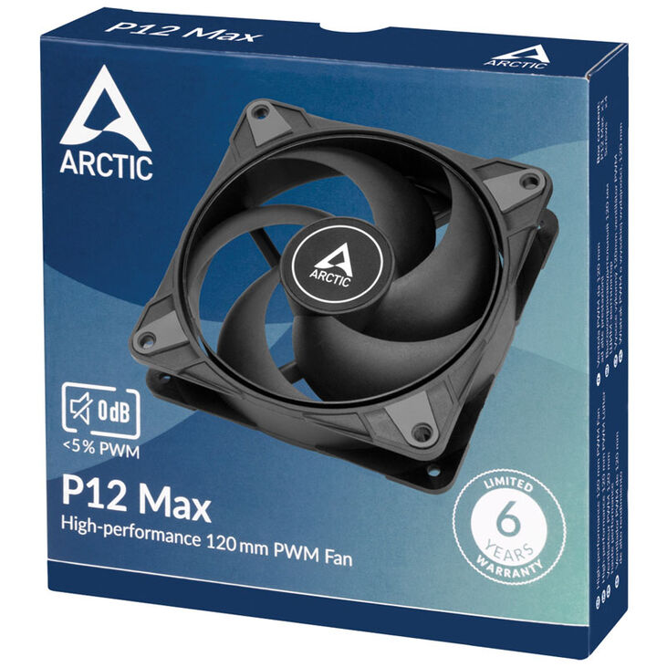 Arctic P12 PWM Max Fan - 120mm image number 4