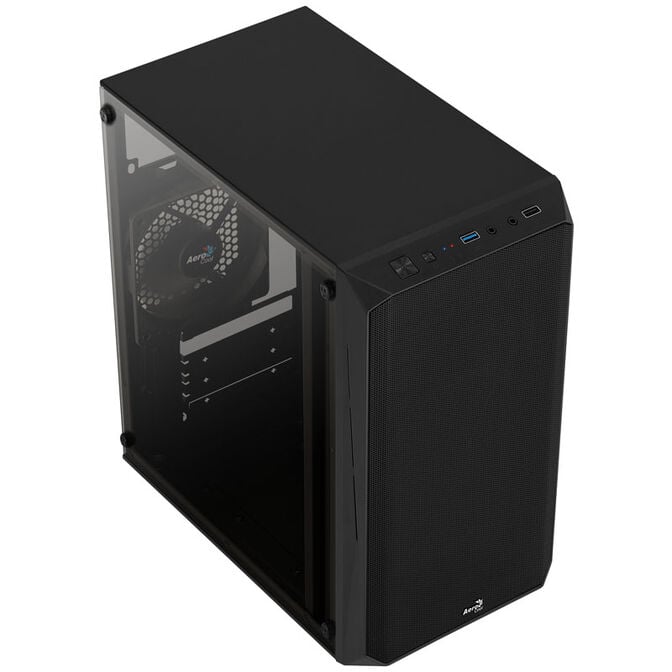 Aerocool CS-107 v1 Micro-ATX Geh&auml;use - schwarz image number 2