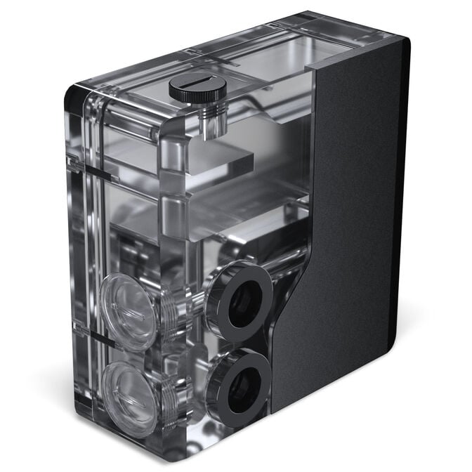 Phanteks Glacier EZ-Fit 120RES-DDC Body DDC Reservoir, ARGB - 120mm, black image number 0