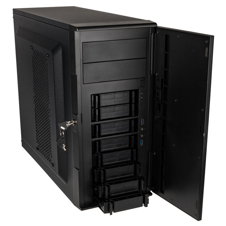 SilverStone SST-CS380 V2 Midi-Tower - schwarz image number 3