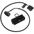 Alphacool Eiszapfen Laserfitting G1/4 Zoll AG - 4-Pin Molex Anschluss, schwarz image number null