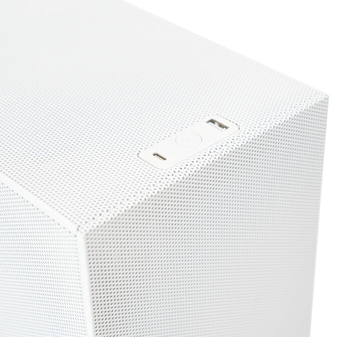 SSUPD Meshroom S V2 PC Case, Mini Case, ATX, Mesh &ndash; White image number 3
