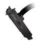 Akasa Low Profile PCI Bracket Adapter, USB 3.1 Type C - black