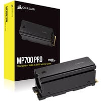 Corsair MP700 Pro NVMe SSD, PCIe 5.0 M.2 Typ 2280 - 1 TB mit K&uuml;hlk&ouml;rper