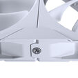 PHANTEKS M25 Gen2 PWM D-RGB Fan, 3-Pack - 120mm, White image number null