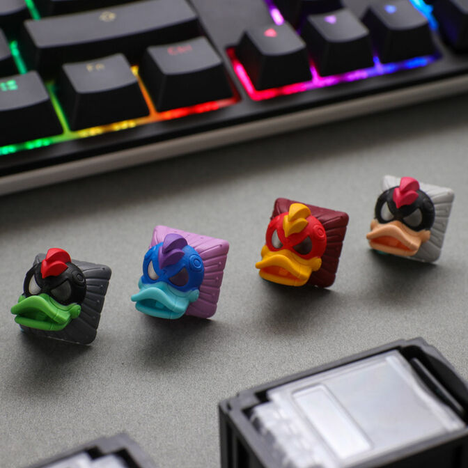 Ducky x Hot Keys Project Ducky League Keycap - Rocket image number 7