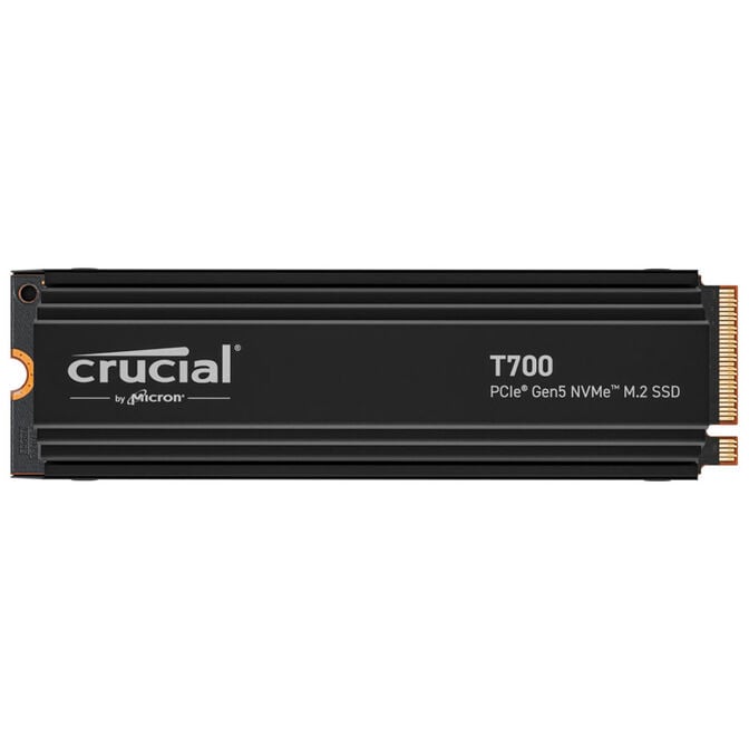 Crucial T700 NVMe SSD, PCIe 5.0 M.2 Typ 2280 - 4 TB mit K&uuml;hlk&ouml;rper image number 5