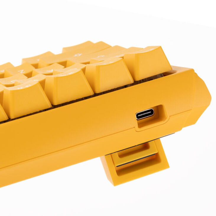 Ducky One 3 Yellow Mini Gaming Tastatur, RGB LED - MX-Clear (US) image number 7