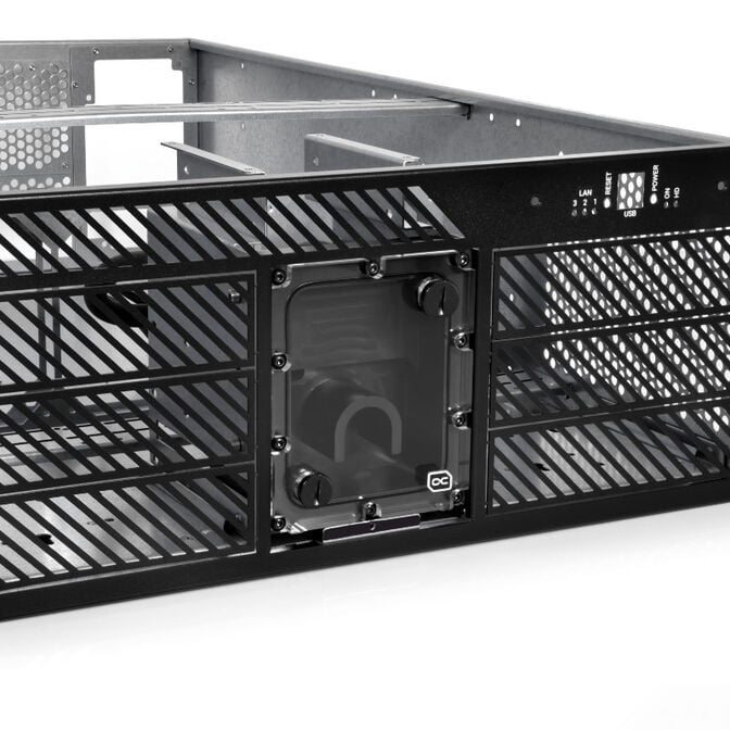 Alphacool ES 4U Reservoir mit D5 Top image number 4