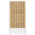 Zalman P10 Namu PC-Gehäuse, Mini-Tower, mATX, Tempered Glass - weiß, Holz image number null