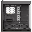 HAVN HS 420 VGPU PC Case, Mid Tower, E-ATX, Tempered Glass, PCIe 5.0 Riser Cable - Black image number null