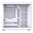 Jonsbo TK-3 PC Case, Mid Tower, ATX, Tempered Glass - White image number null