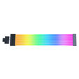 Lian Li "Visual Upgrade Kit" Strimer Wireless 24-Pin RGB Mainboardkabel, Controller + 12V-2x6 GPU-Kabel Wide & 8.8 Universal Screen - schwarz image number null