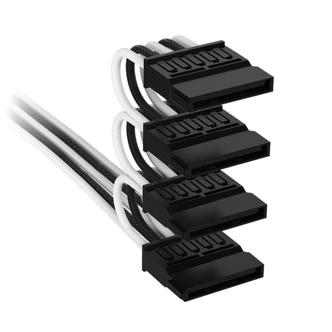 Corsair Cable Set, Type 4, DC Cable Pro Kit, individually sleeved - black / white image number 13