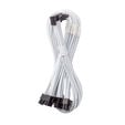 CableMod C-Series Pro Anschlusskabel - Variante B, 90&deg;, 16-Pin zu 4x 8-Pin PCIe, wei&szlig; image number null