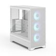 Fractal Design Pop 2 Air TG RGB PC-Geh&auml;use, Midi-Tower, ATX, Tempered Glass - inklusive 3x 120-RGB-mm-L&uuml;fter, wei&szlig; image number null
