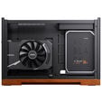 Jonsbo T9 Black PC Case, Mini Case, ITX, PCIe 5.0 Riser Cable - Black image number null