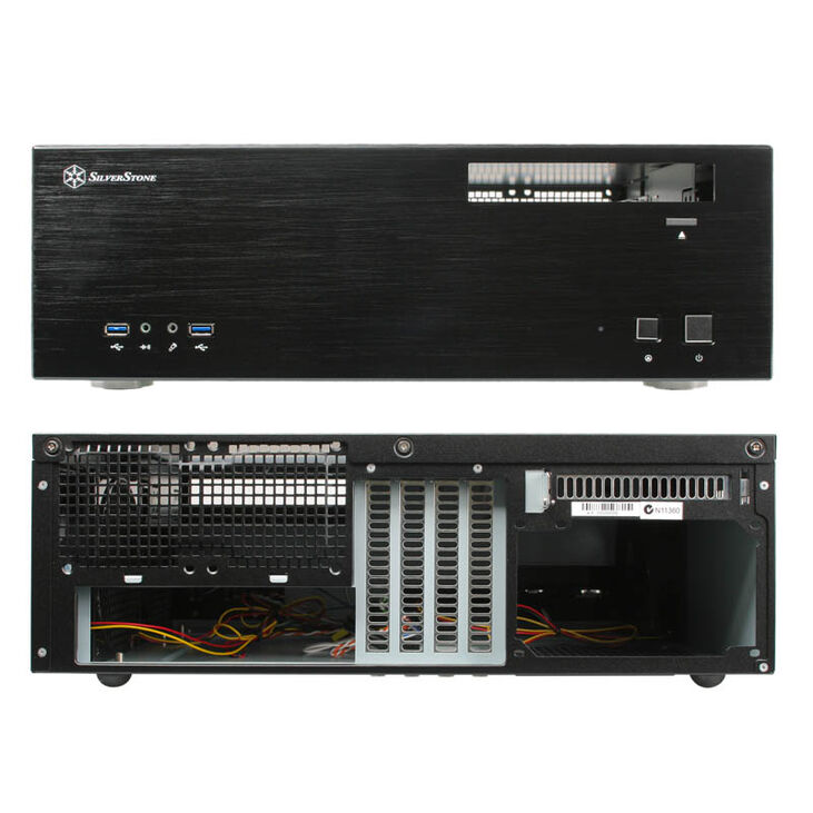 SilverStone SST-GD04B USB 3.0 Grandia Desktop - schwarz image number 1