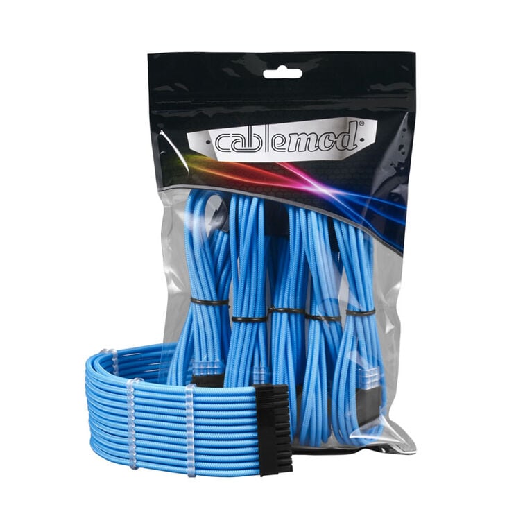 CableMod PRO ModMesh 12VHPWR Cable Extension Kit - hellblau image number 3