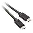 InLine USB 3.2 Gen.2 Kabel, USB Typ-C Stecker/Stecker, schwarz - 1m image number null