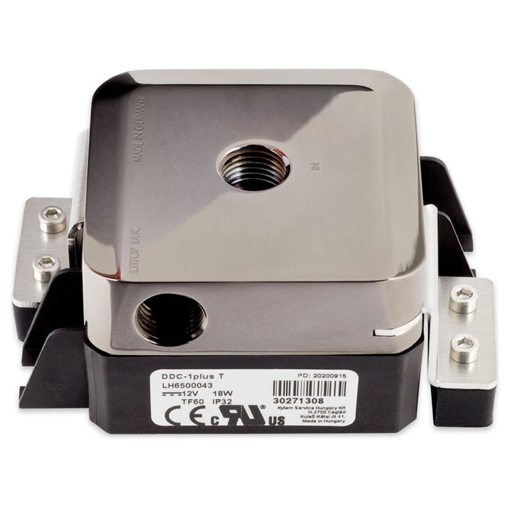 aqua computer ULTITOP DDC MIRROR Pumpendeckel für DDC Pumpen - schwarz image number 2