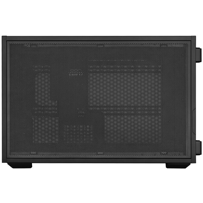 Lian Li DAN Cases B4 Wood Edition PC Case, Micro-ATX - Walnut, Black image number 2