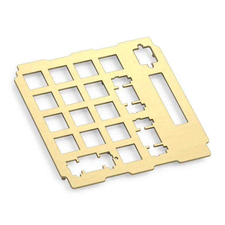Glorious GMMK Wireless Numpad Switch Plate - Messing image number 0