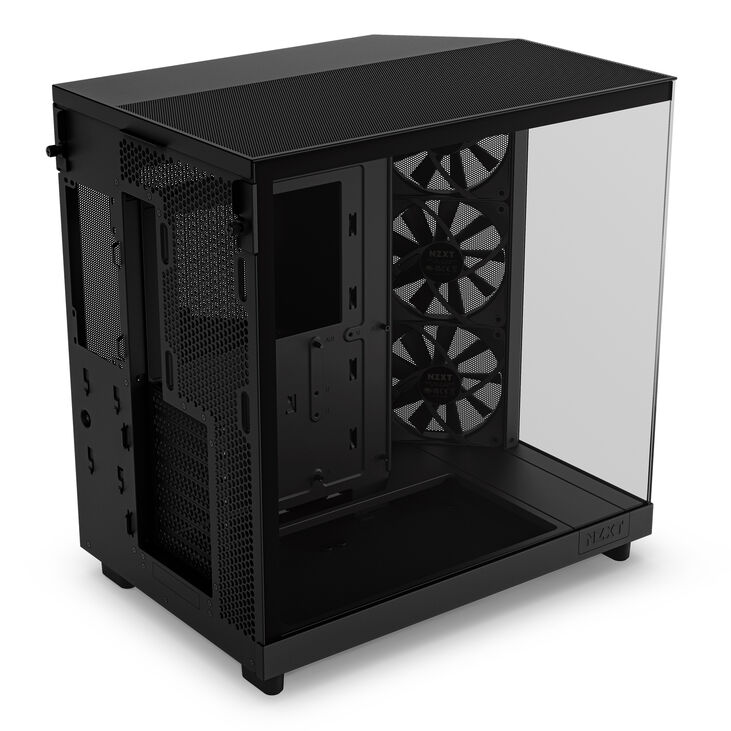 NZXT H6 Flow Midi-Tower - Schwarz image number 5